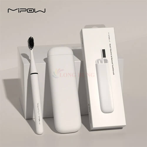 Bàn chải điện Mipow Dual Electric and Manual Toothbrush CI-900-T1 - Hàng chính hãng