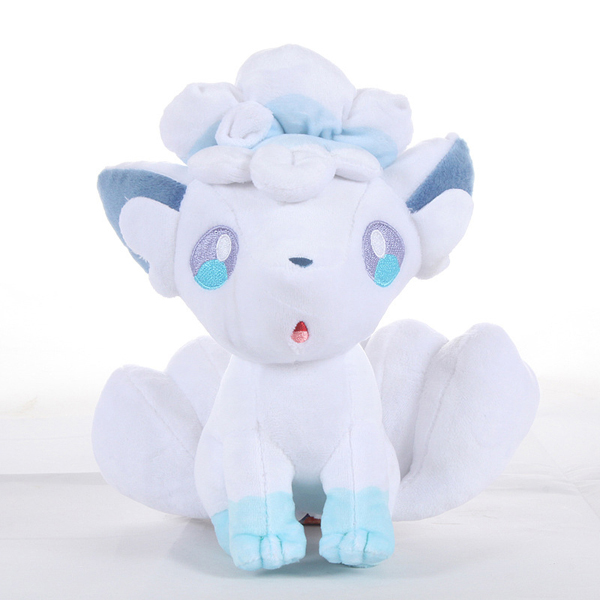 Gấu Bông Pokemon Vulpix - Cáo Trắng (30 Cm, Không Tính Đuôi) Gb131 (Tặng 1 Dụng Cụ Khui Dừa Siêu Nhanh)