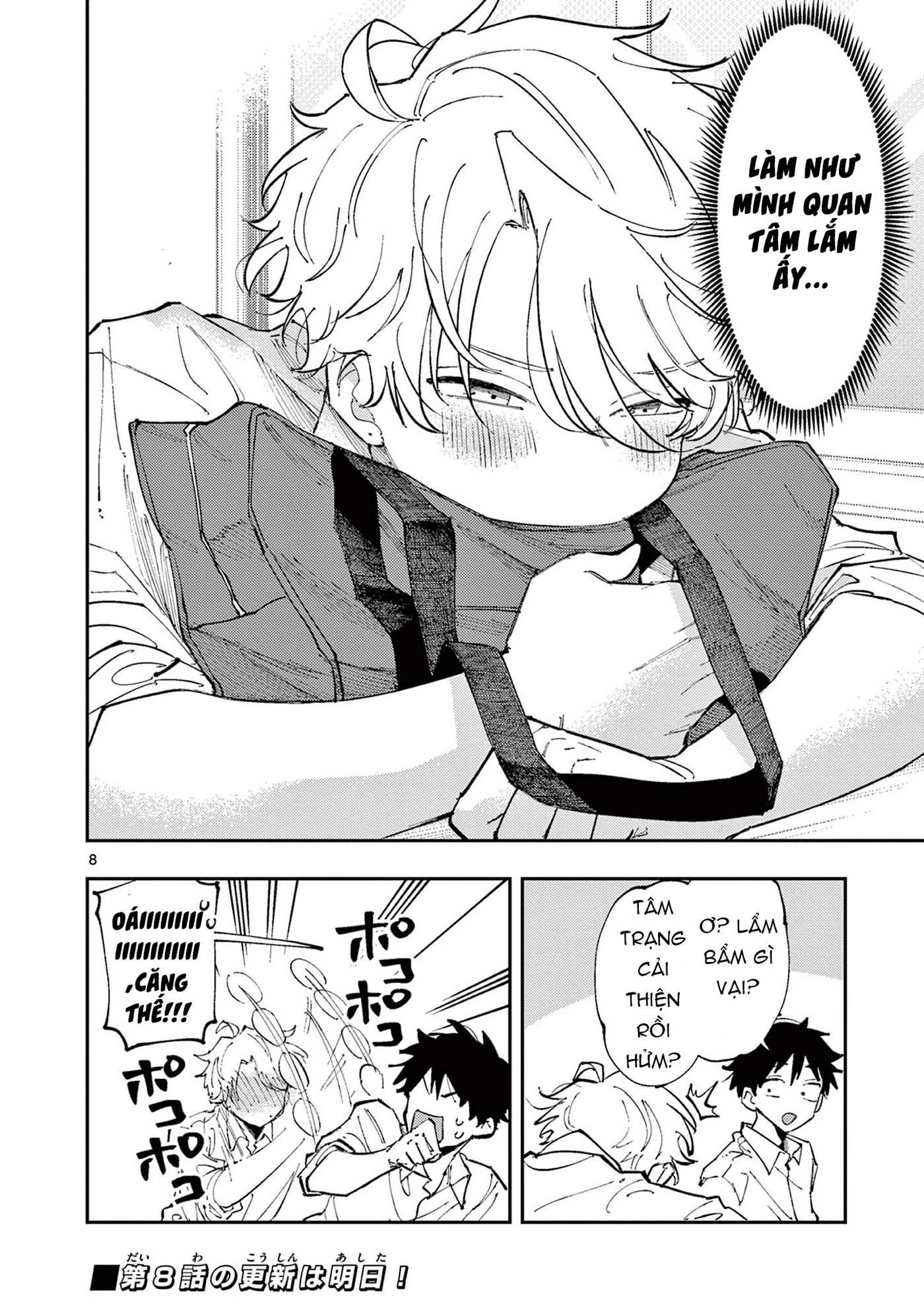 cậu bạn bàn bên cứ nhìn tôi bằng ánh mắt đó - tonari no seki no yatsu ga souiu me de mitekuru chapter 7 8