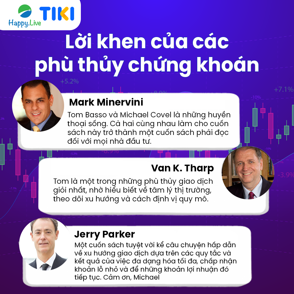 Sách Tư duy giao dịch theo xu hướng - Trend Following Mindset - Happy Live