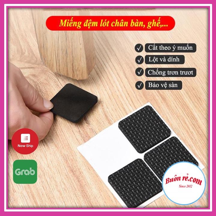 Miếng Đệm Dán Chân Bàn Ghế Nội Thất Chống Trơn Trượt Nhỏ Gọn 00790