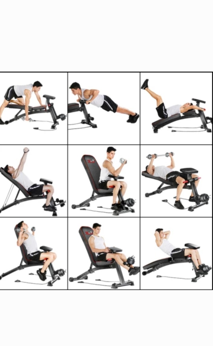 Ghế tập Gym đa năng Hoangducsport điều chỉnh độ dốc KK 021D