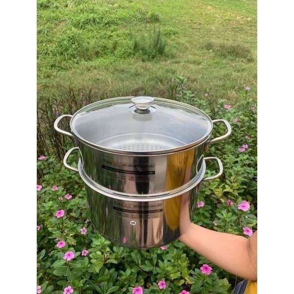 BỘ XỬNG HẤP INOX GOLDBOX 28cm