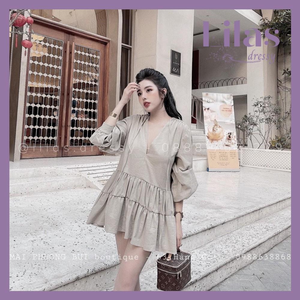 Set Áo Sơ Mi Babydoll Mix Quần Đùi