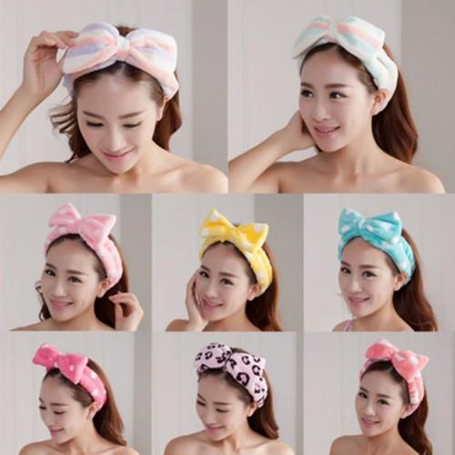 Băng Đô Nơ Cao Cấp - Dày Chắc Chắn Mềm Mịn - Siêu Dễ Thương  - màu ngẫu nhiên
