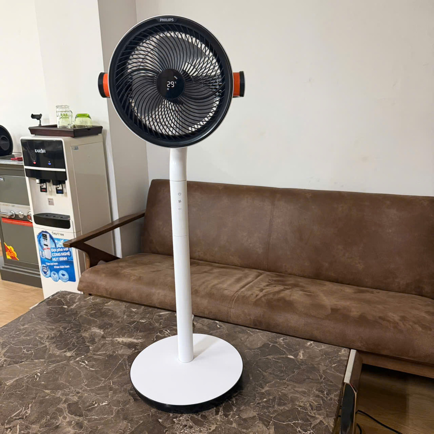Quạt tuần hoàn không khí động cơ biến tần 32 tốc độ gió thương hiệu Hà Lan Philips ACR4144CF Serial 4000 - Hàng nhập khẩu