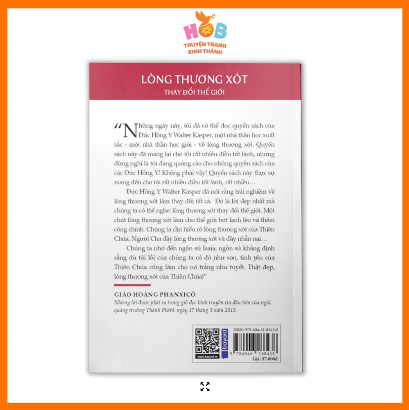 LÒNG THƯƠNG XÓT: CỐT LÕI CỦA TIN MỪNG, CHÌA KHÓA CỦA ĐỜI SỐNG KITÔ HỮU
