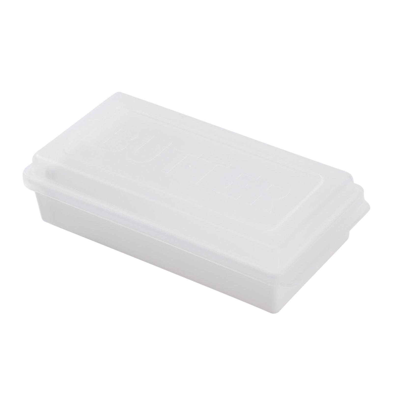 Butter with Lid Butter Cutting Storage Box for Fridge Dining Countertop