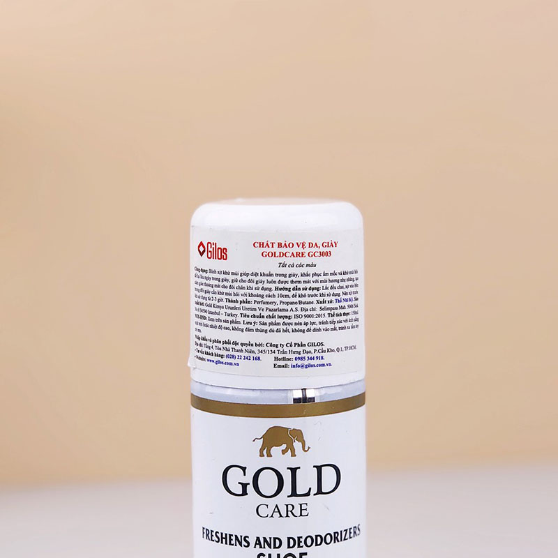 XỊT KHỬ MÙI HÔI GIÀY VÀ BẢO VỆ DA GOLDCARE 150ML