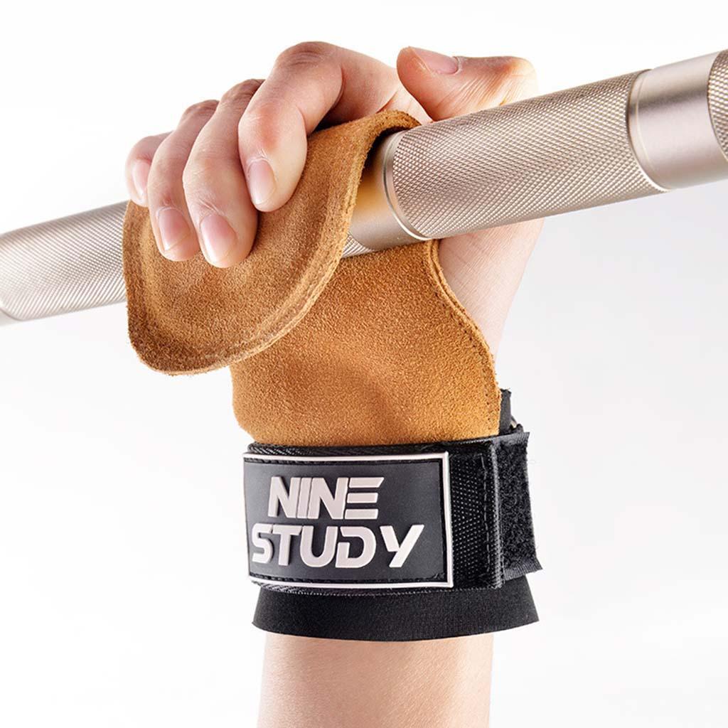 Weight Lifting Wrist Straps Wrist Support Palm Protection for Pull up Fitness Shrugs