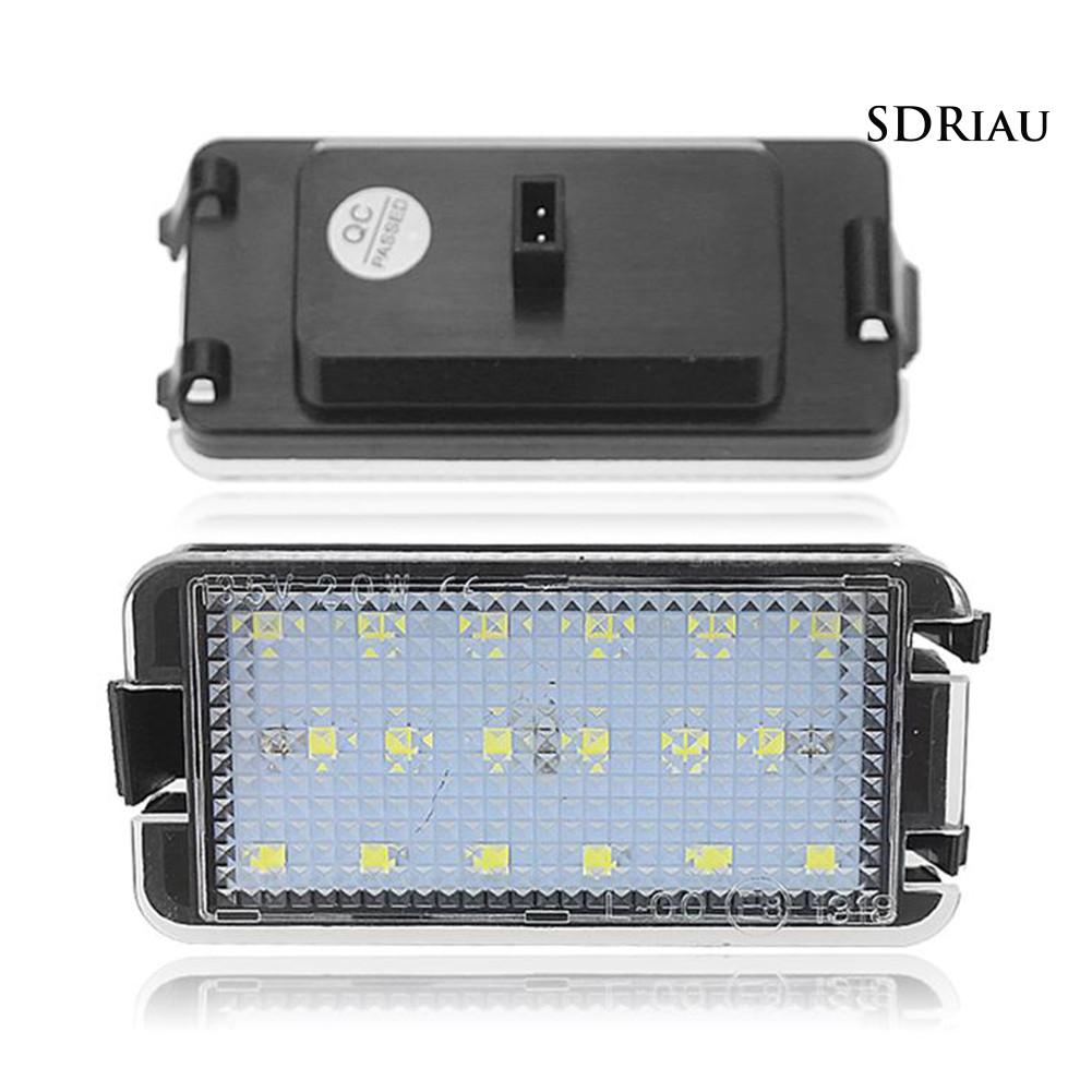 Set 2 Đèn Led Gắn Biển Số Xe Ô Tô