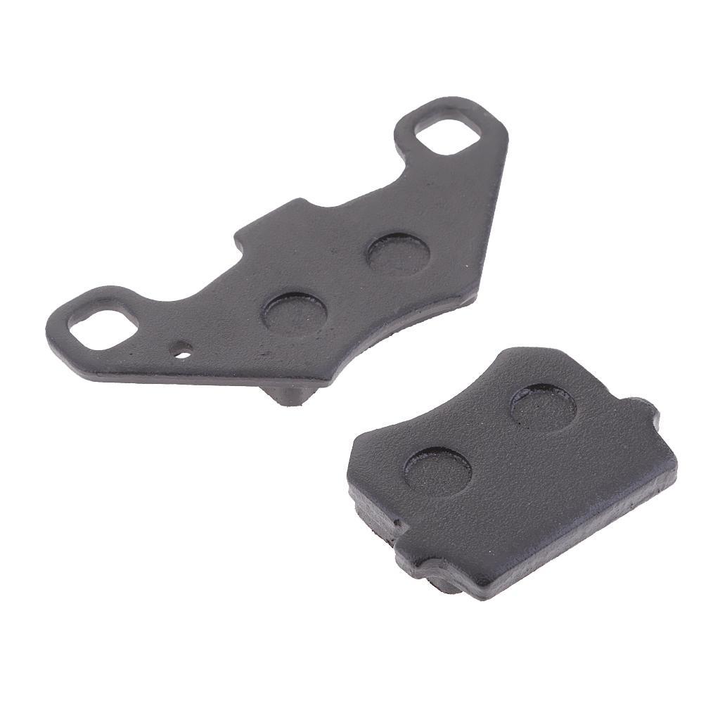 2x 1 Pair Front & Rear Brake Disc Pads Block Caliper for 50cc 70cc 90cc 110CC