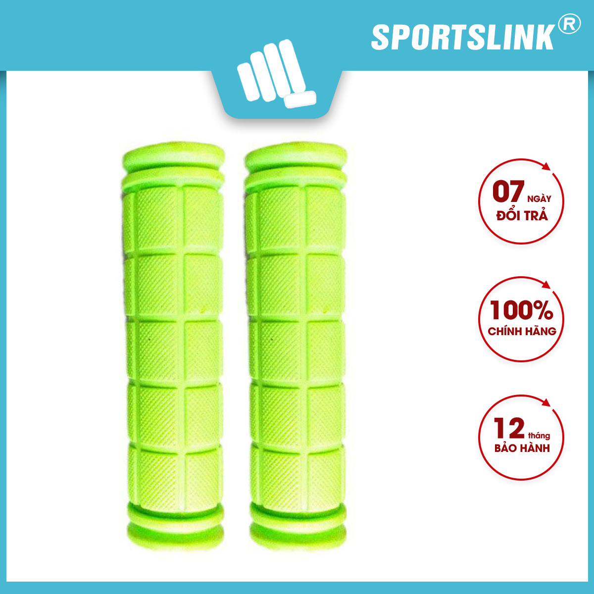 Tay nắm xe đạp, bọc tay lái xe đạp cao su mềm Sportslink (Cặp)