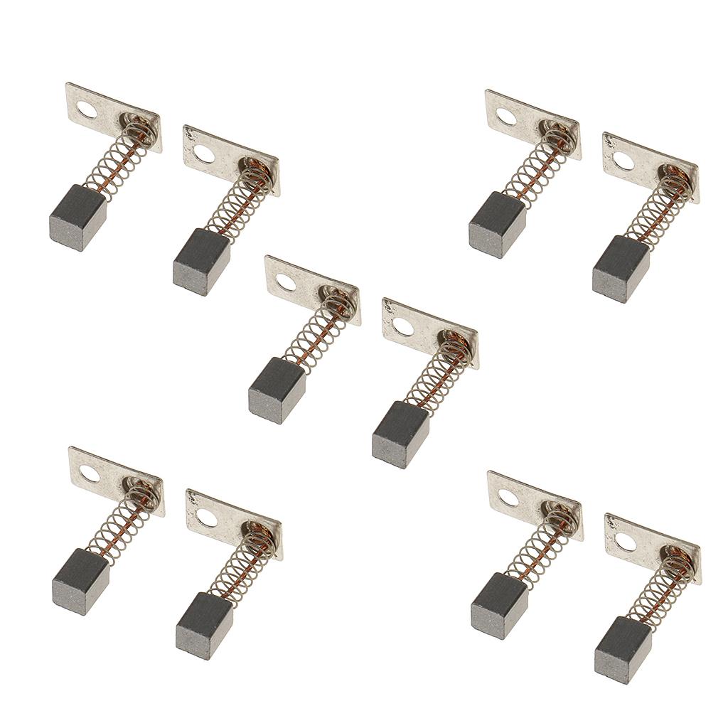 10 Replace Metal Carbon Brushes For Universal Electric Motor