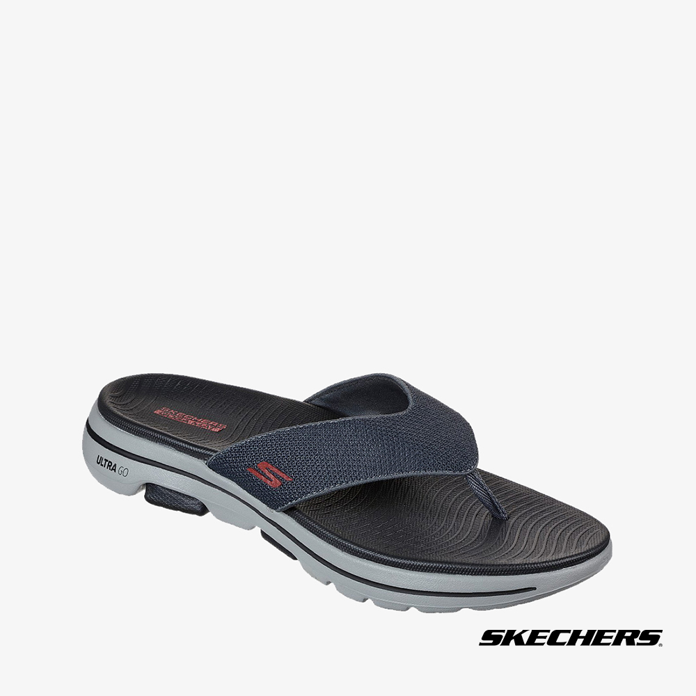 SKECHERS - Dép nam quai kẹp GOwalk 5 Lango 229009-CCRD