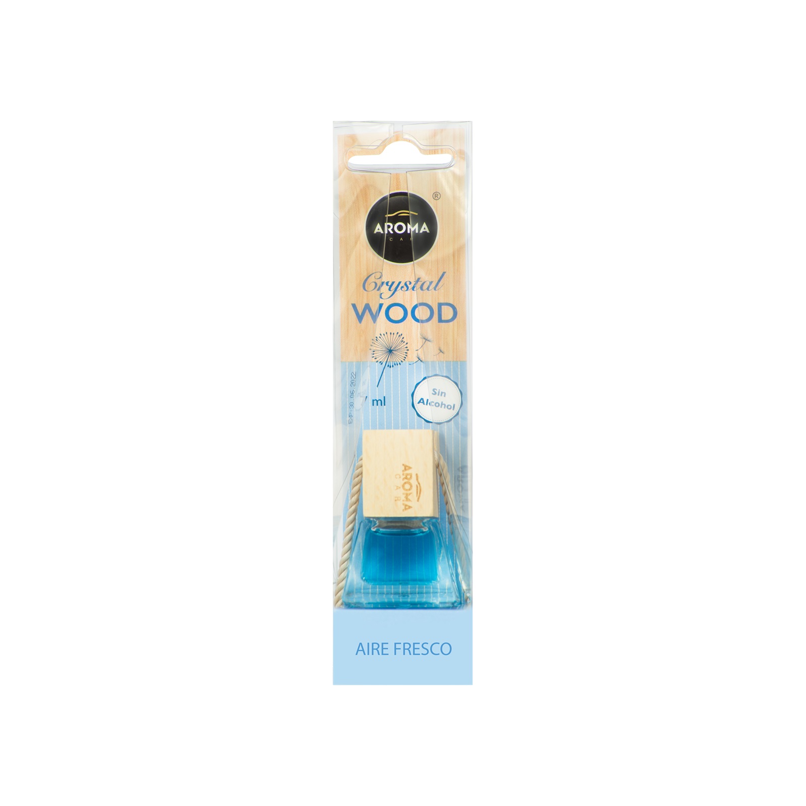 Tinh dầu treo  ô tô Aroma Car Crystal Wood 7ml - Fresh Air