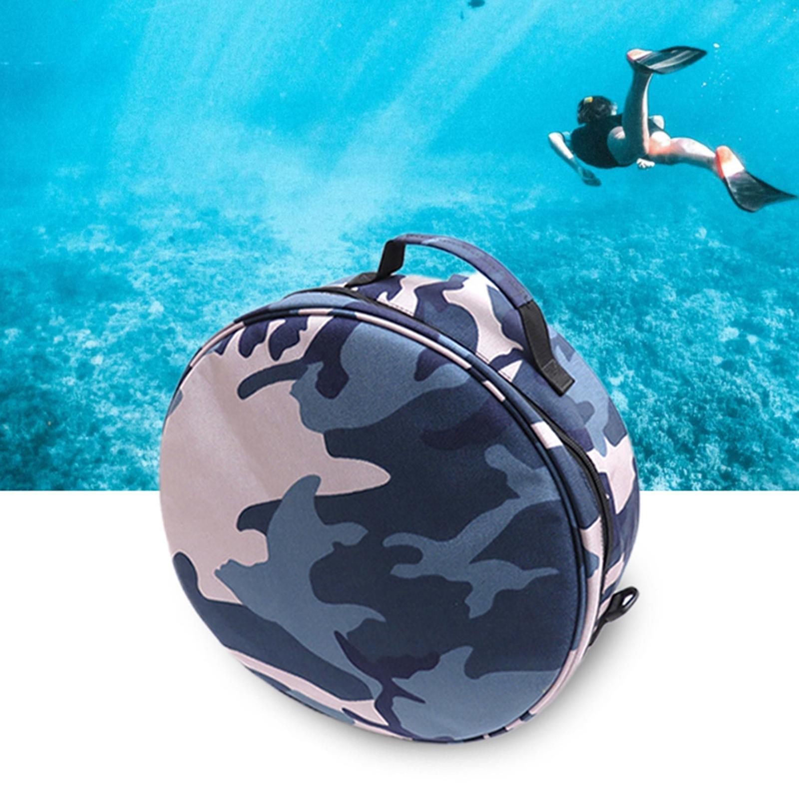 Scuba Diving Regulator Bag Pouch Regulator Gear Nylon with Handle Diving Padded Storage Bag