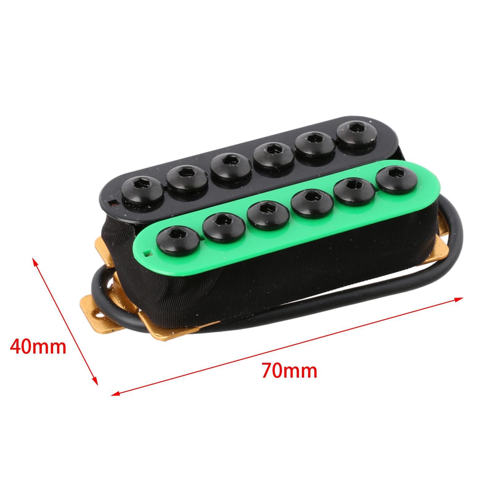 2x Electric Guitar Pickup Durable Guitar Parts Replacement for Bass Guitar