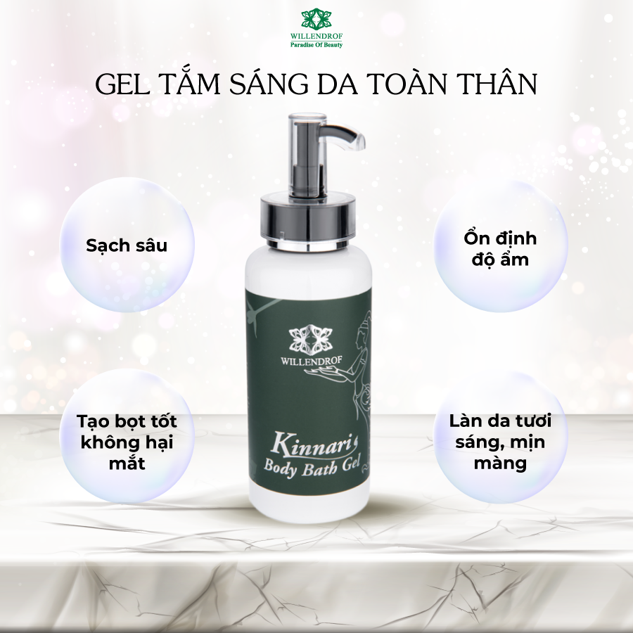 300 ML GEL TẮM SÁNG DA TOÀN THÂN [MỸ PHẨM CHÍNH HÃNG THÁI LAN]