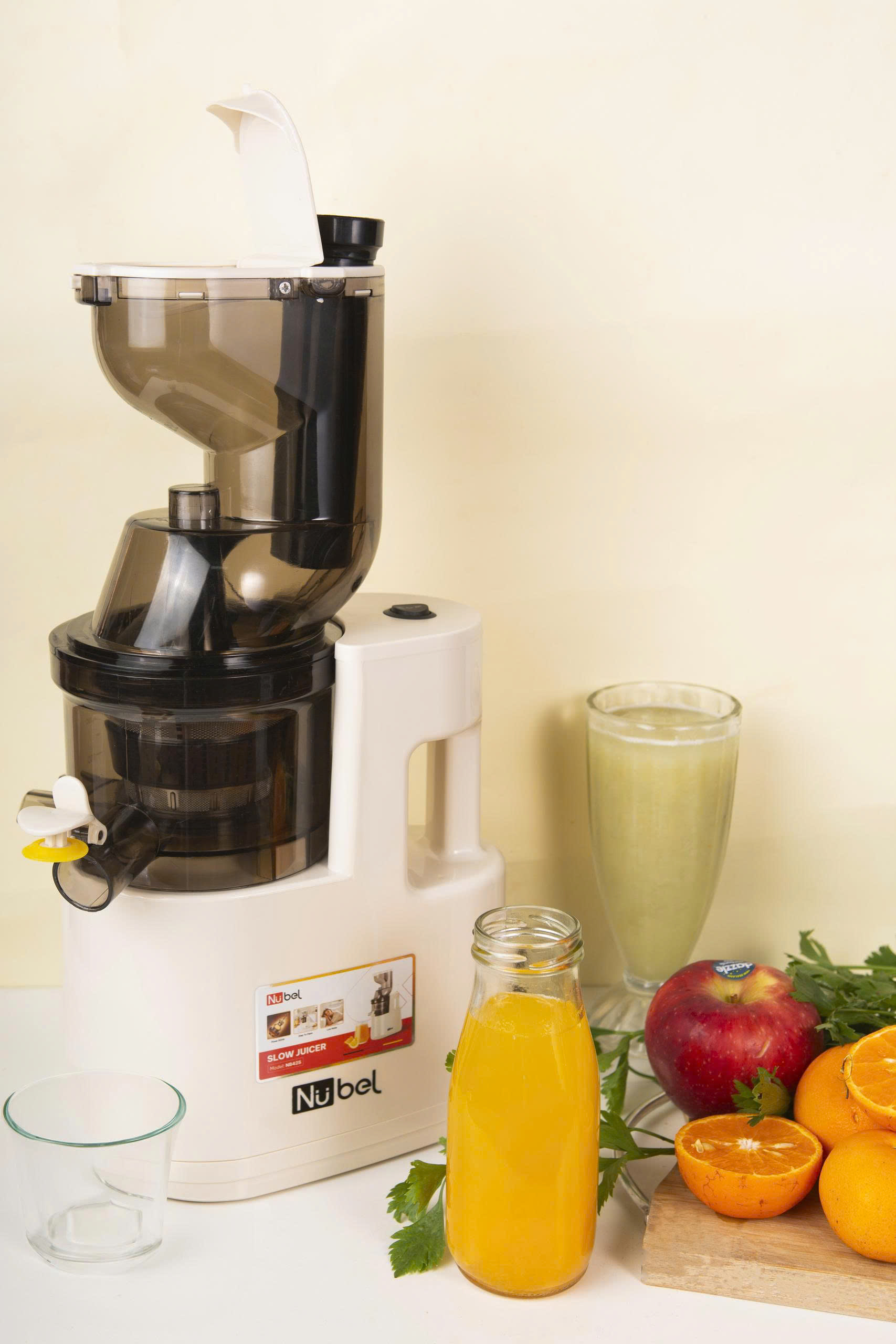 Máy Ép Chậm Trái Cây Nubel NB425 - 500ML, 500W - Ép Kiệt Bã, Giữ Trọn Dinh Dưỡng hàng chính hãng