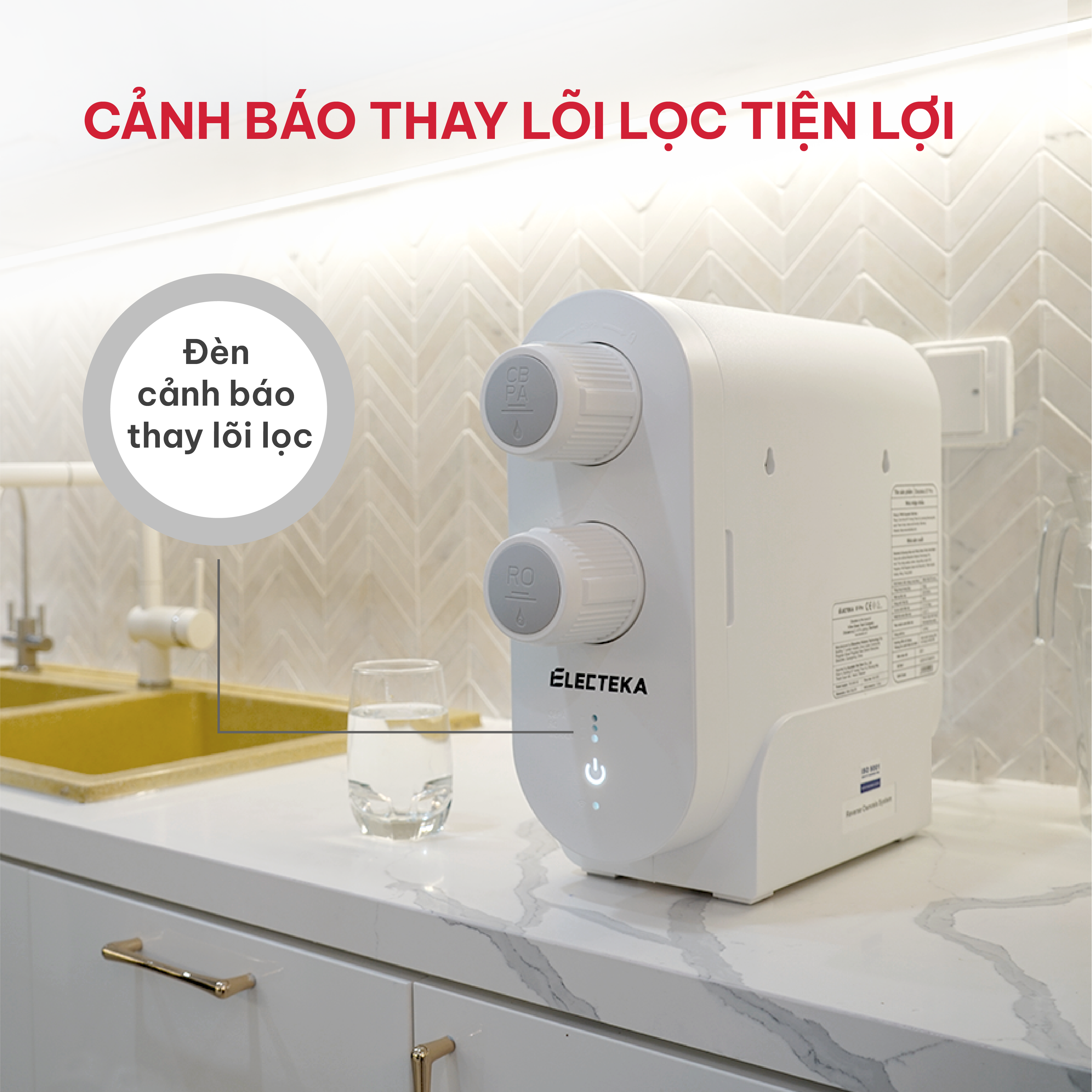 Hình ảnh Máy lọc nước RO Electeka S7 Pro - Hàng chính hãng