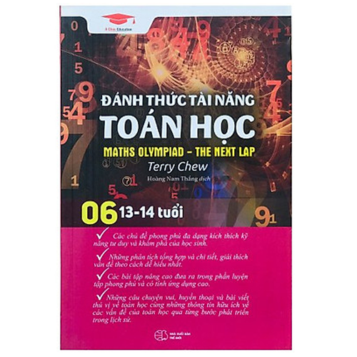 Sách - Đánh thức tài năng toán học 06 - toán lớp 7, lớp 8 (13 - 14 tuổi )