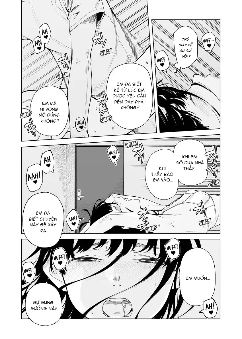 quấy rối cho đến khi cô ấy ra! chapter 61.2 3