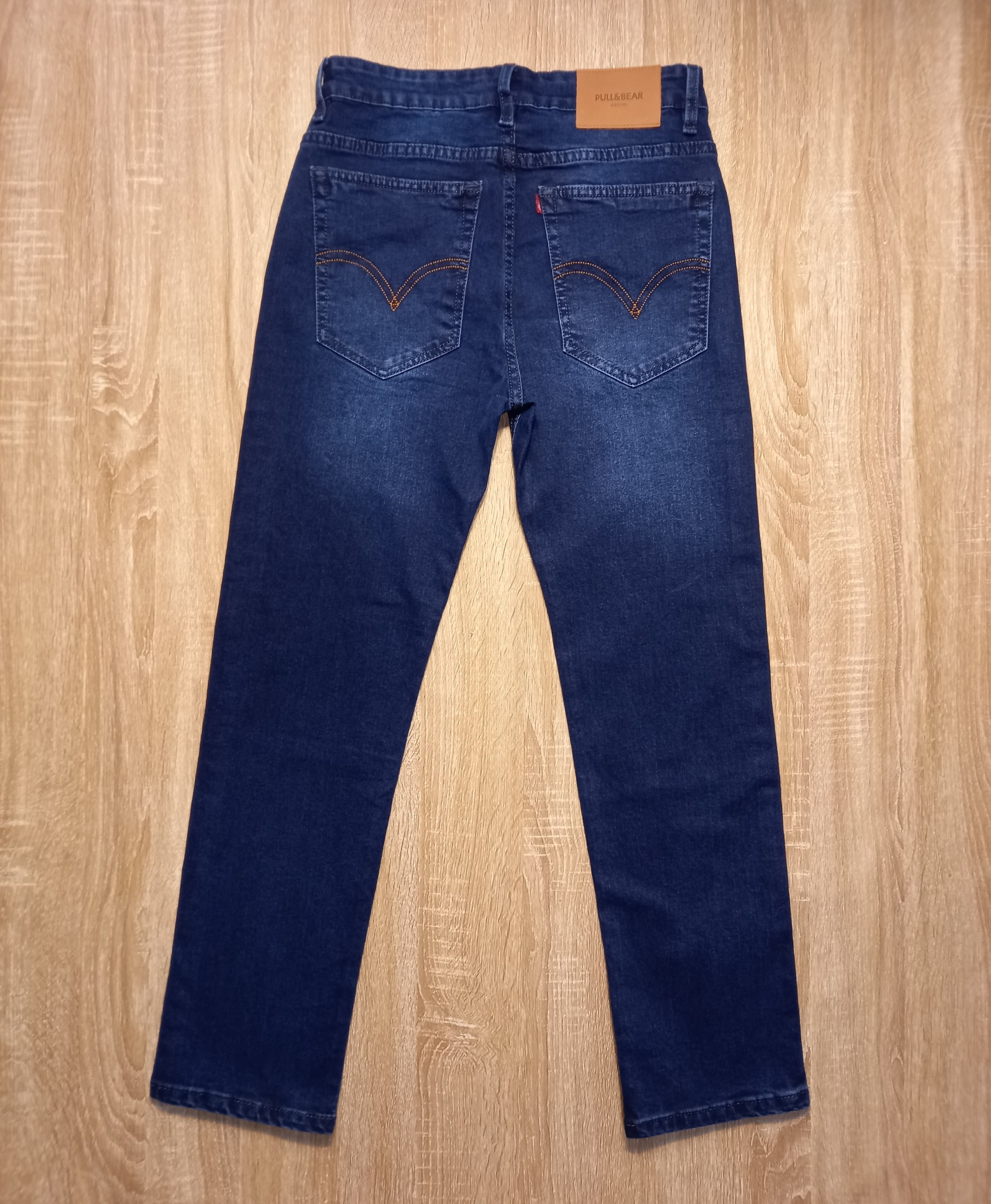 Quần jean nam co giãn dáng đẹp màu xanh mẫu mới jean nam co gian