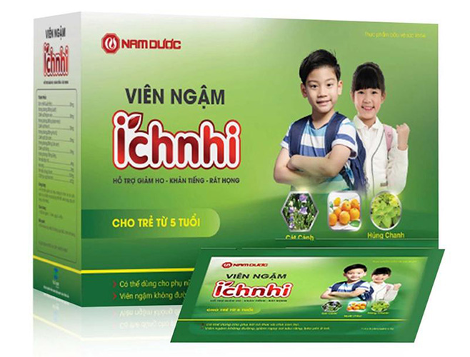 Viên ngậm Ích Nhi (Hộp 30 viên)