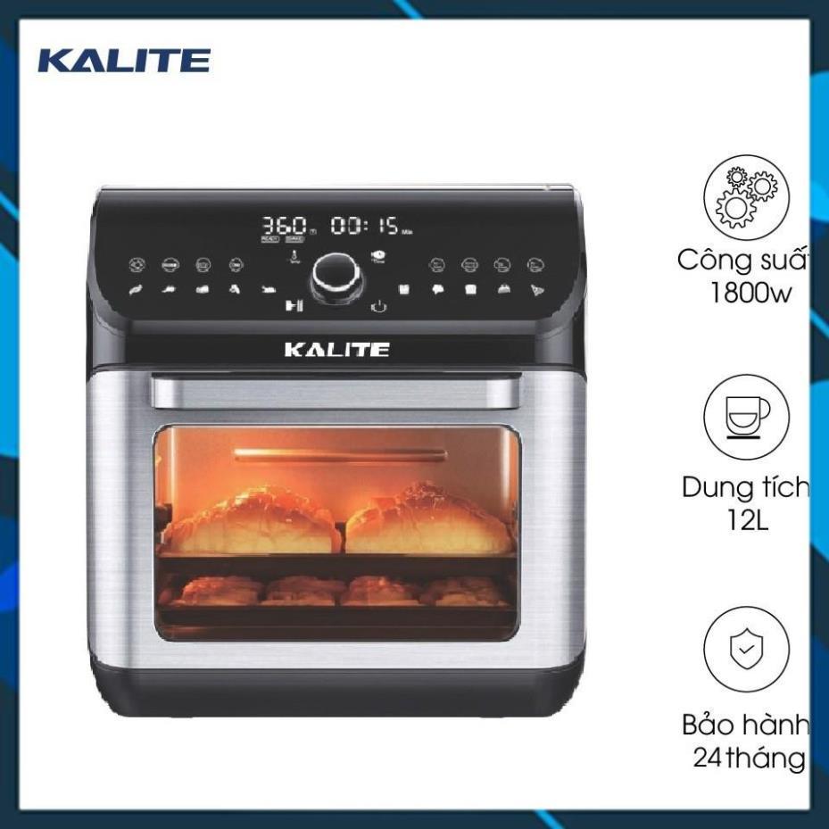 Nồi chiên không dầu Kalite Q12, KL-1200 công suất 1800W dung tích 12L chính hãng BH 12 tháng