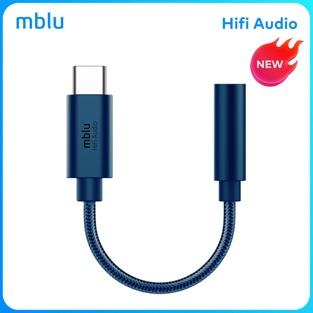 Meizu mblu HiFi DAC Earphone Amplifiers Adapter Hifi TYPE C to 3.5MM audio adapter CX31193 Chip high impedance Android Phone PC