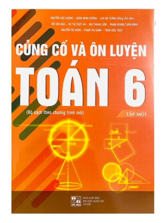 Sách – Củng cố và ôn luyện Toán 6 Tập 1