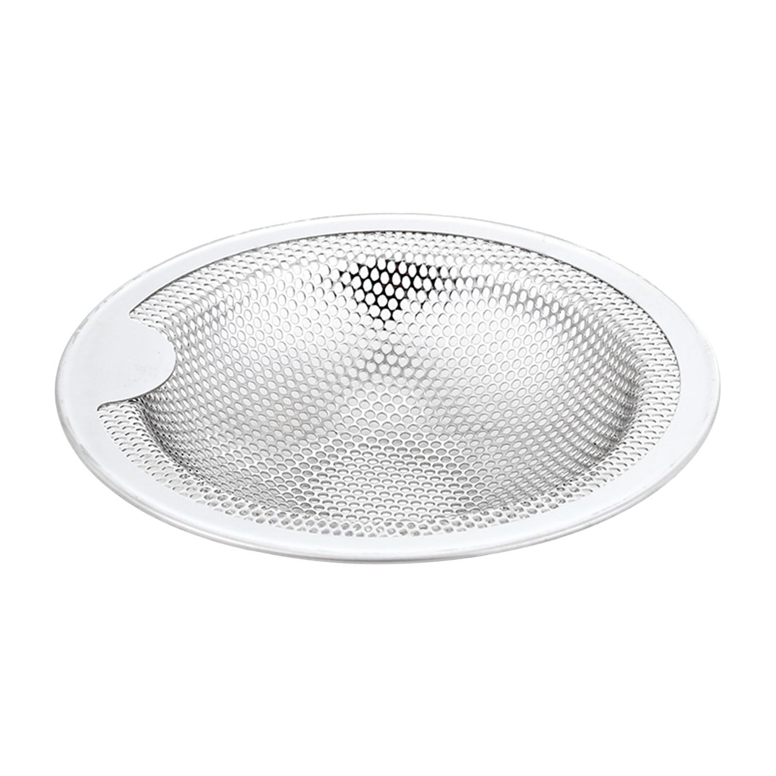Kitchen Sink Strainer Stainless Steel Slop Basket Filter Shower Drain Hole Filter Sink Mesh Basket Filter for Balcony Drain Hole Bathroom RV