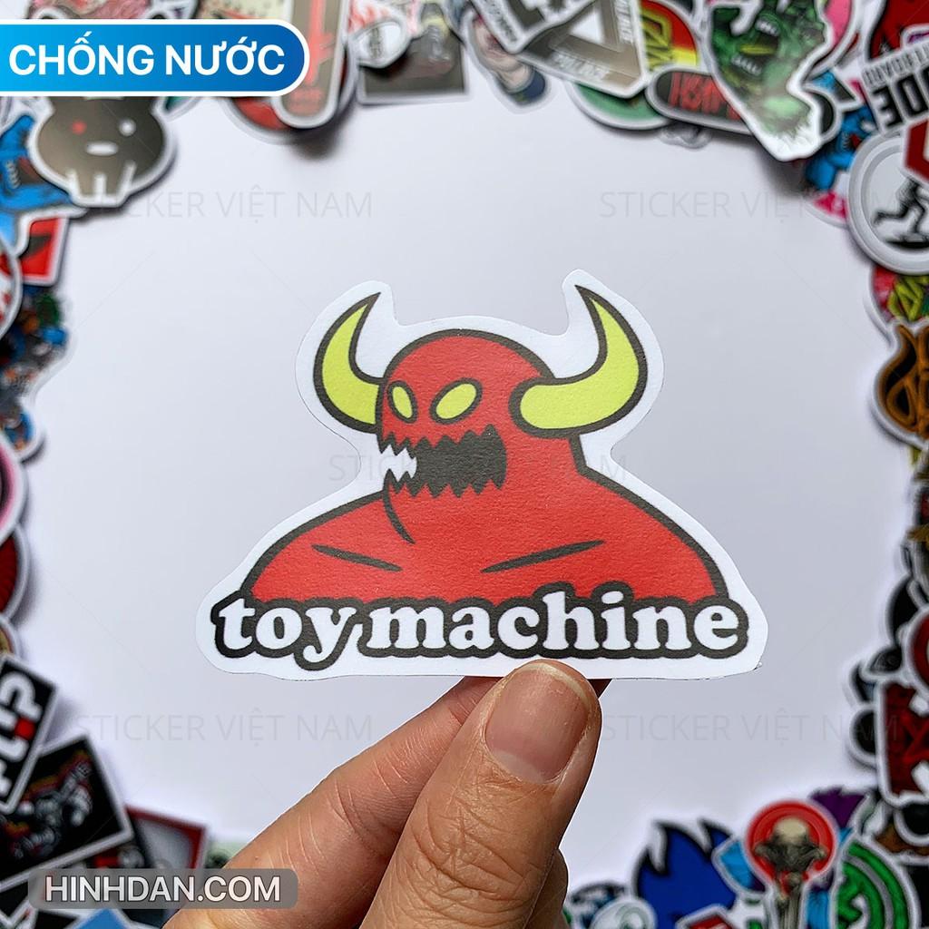 Sticker Ván Trượt Skateboard - Chống Nước Dán Trang Trí Nón Bảo Hiểm, Đàn Guitar, Laptop, Vali, Sổ Tay