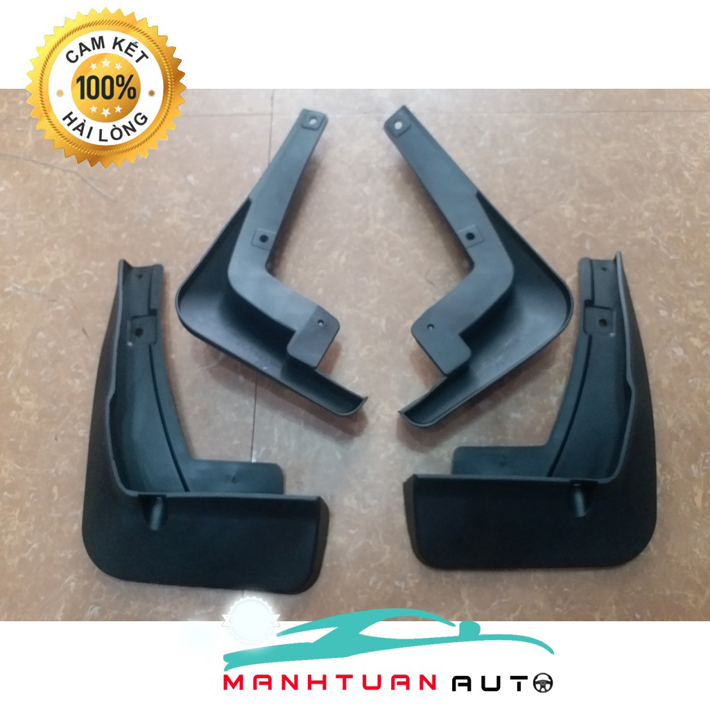 Bộ 4 tấm chắn bùn bánh xe Toyota Avanza 2022 - 2023 - hàng nhựa dẻo cao cấp ( Kèm ốc vít )