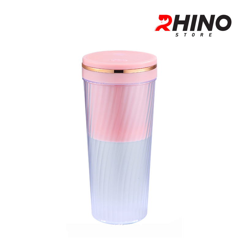 Máy xay sinh tố hoa quả cầm tay Rhino HB102 350ml - Hàng chính hãng