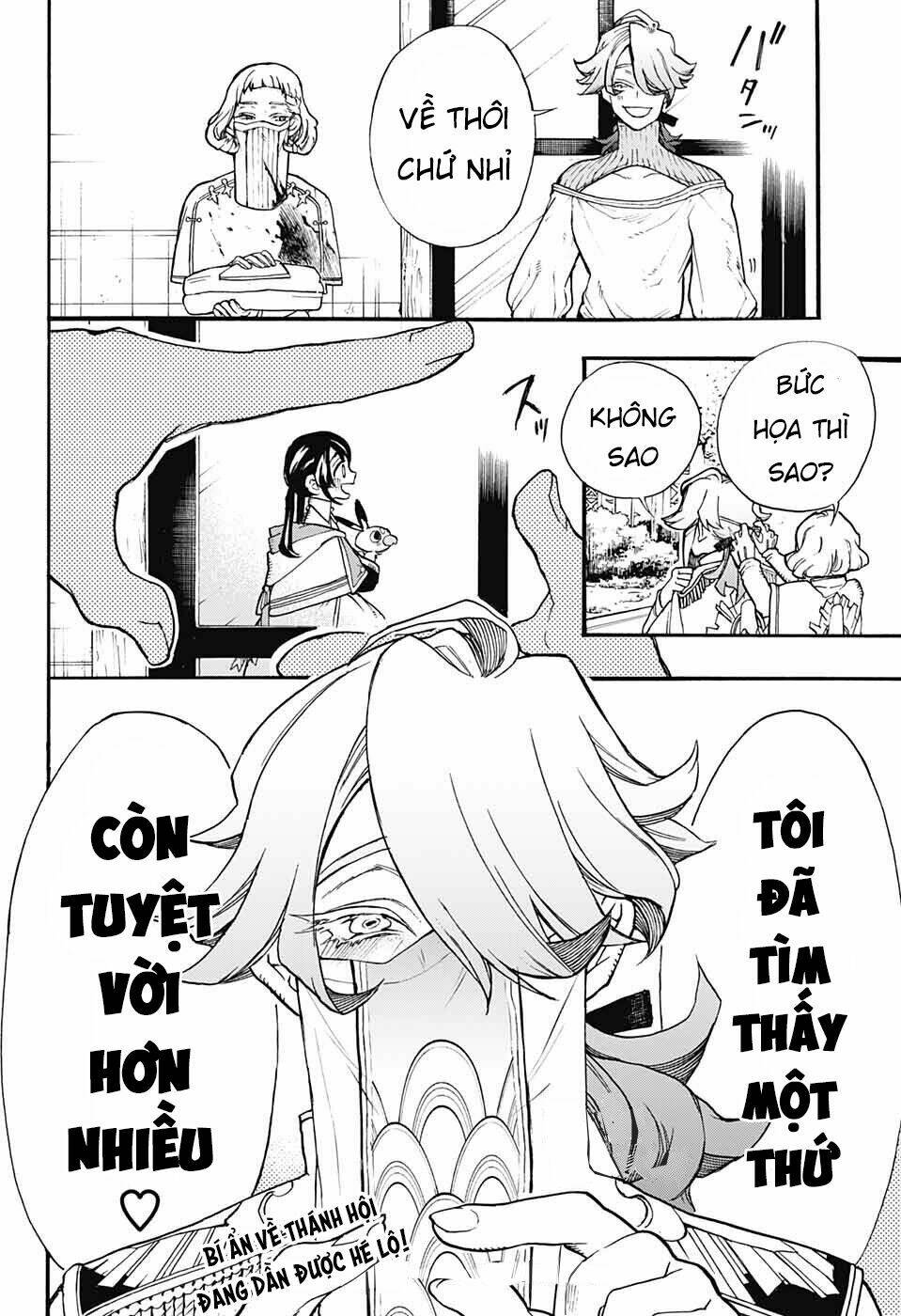 những bức họa quái dị của phù thủy chapter 7 50