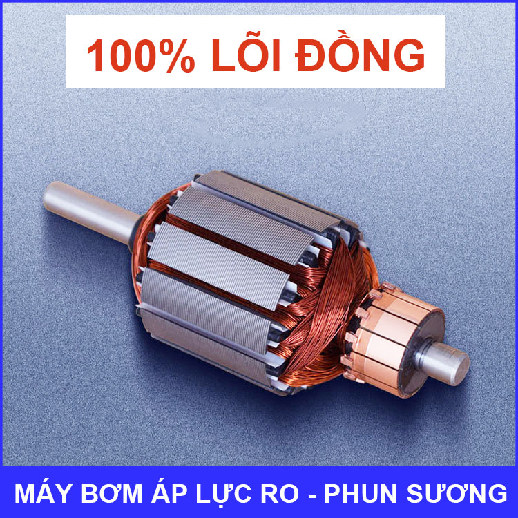 Máy bơm áp lực phun sương lọc nước 24V 110L 200G kèm nguồn