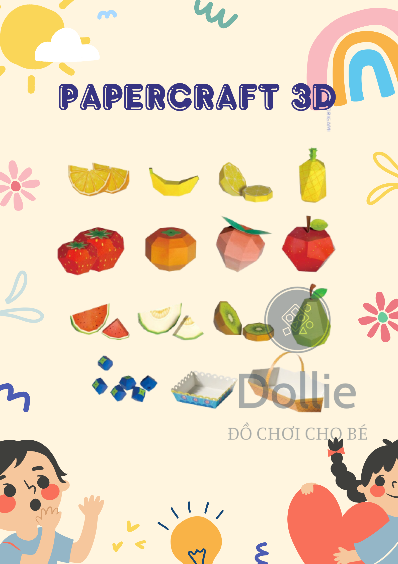 ĐỒ CHƠI PAPERCRAFT 3D
