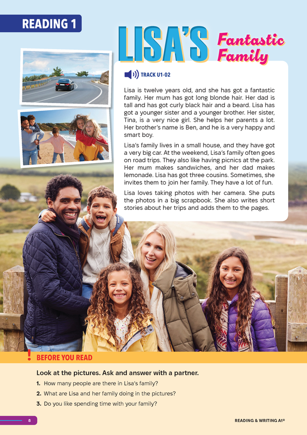 Sách - Dtpbooks - Smooth Skills Reading &amp; Writing A1+