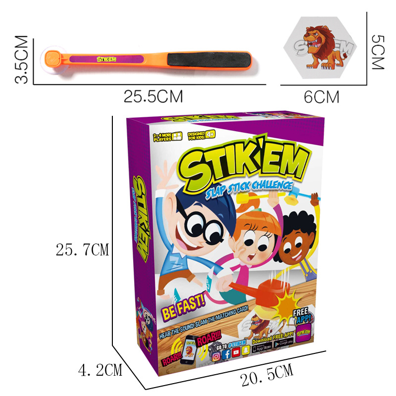 ĐỒ CHƠI NHÓM BOARD GAME NHANH TAY LẸ MẮT STIK’EM (SLAP STICK CHALLENGE)