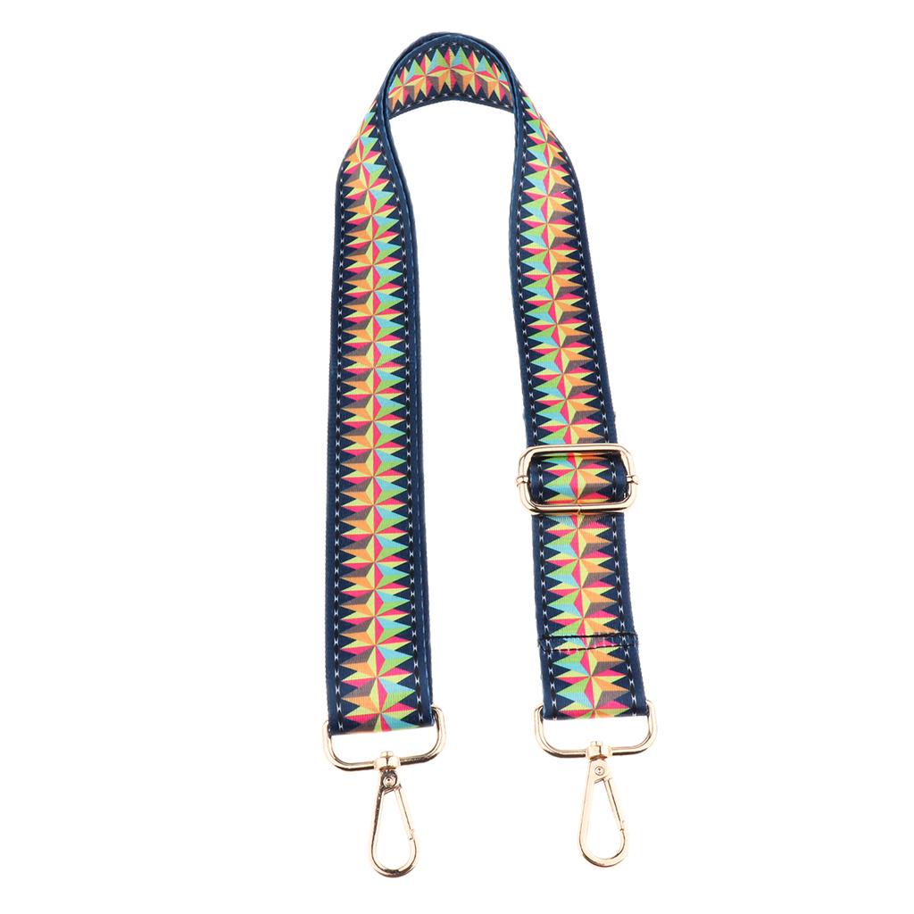 1.5in Wide Purse Strap Replacement Colorful Crossbody Bag Handbag Straps