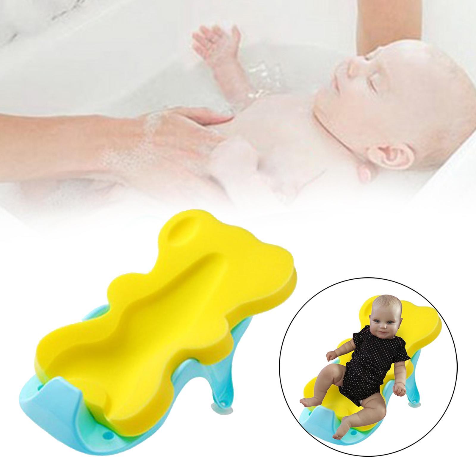 Infant Bath Sponge Skid Proof Comfy Infant Mat for Toddlers Bathroom Summer Children