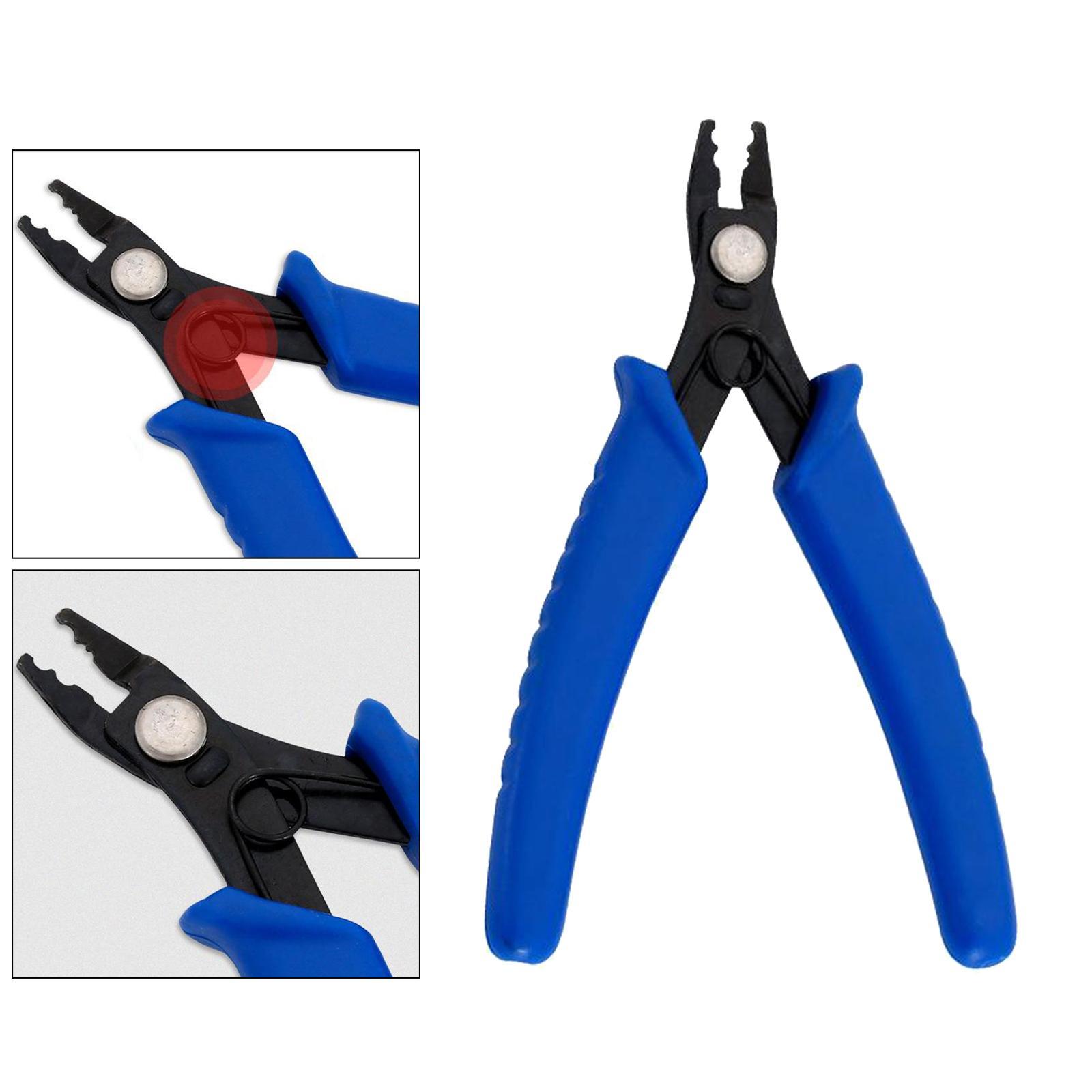 2-10pack Portable Carbon Steel Jewelry Plier Soft Handles Wire Cutter for Crafts