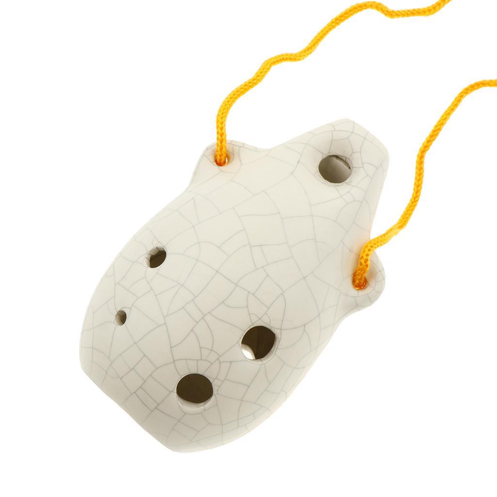 6 Hole Alto C Key Tuned Ocarina, Musical Instrument for Beginners Performers Players Students