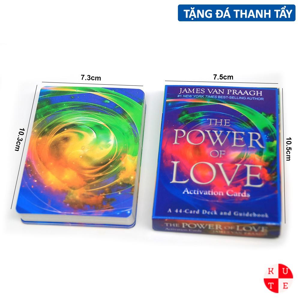 Bài Tarot The Power Of Love Activations Cards 44 Lá Bài Tặng Đá Thanh Tẩy