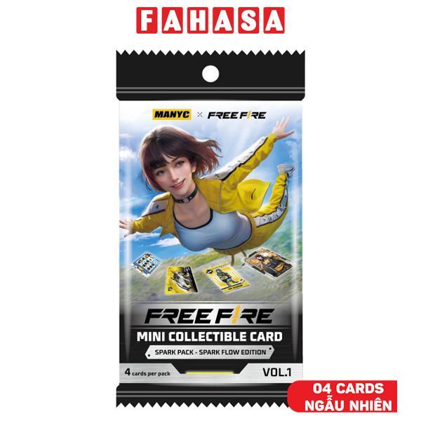 Thẻ Sưu Tập Manyc Free Fire - Spark Flow - Manyc MYC01FF01C01F11_SF_G (4 Cards Ngẫu Nhiên/Túi)
