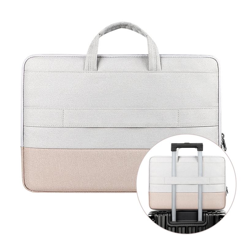 Di Động Chống Nước Laptop Xách Tay Nữ Tay 13.3 14 15 15.6 Inch Cho Máy Tính Macbook Pro PC Túi HP Acer Xiaomi ASUS Lenovo