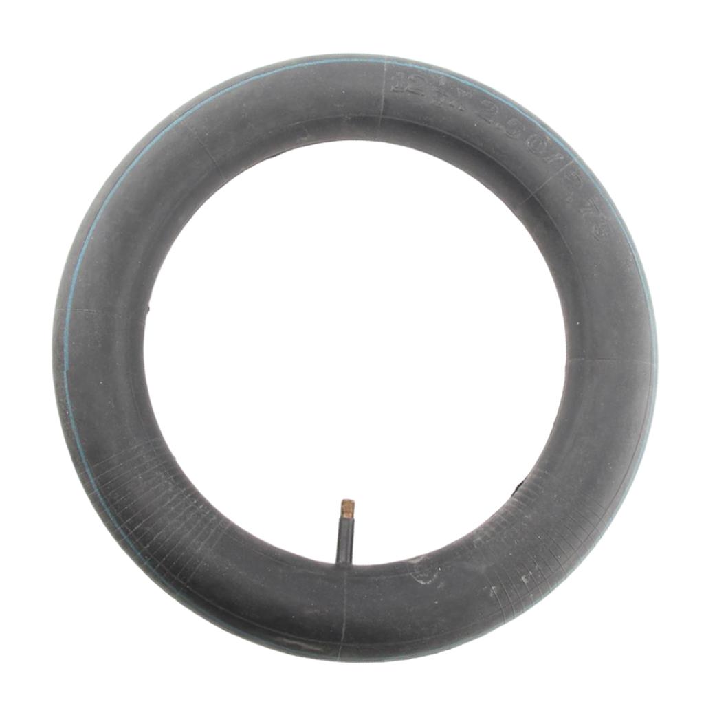 12.5"X2.75" 12.5-2.75 12.5/2.75 BLACK RUBBER TYRE INNER TUBE BENT VALVE STEM