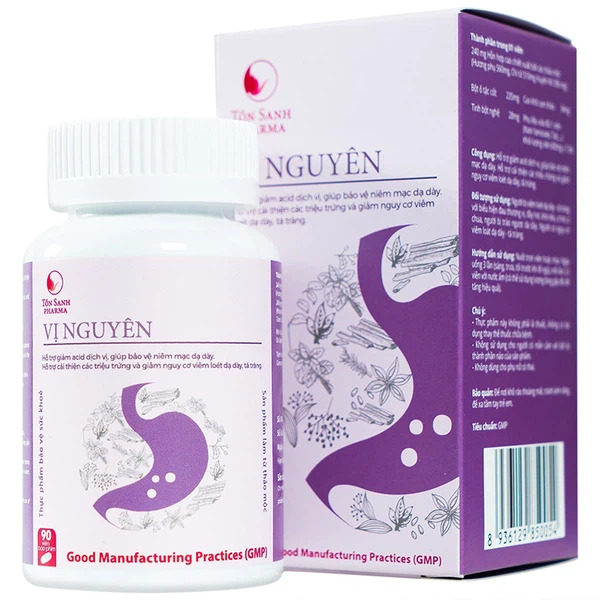 Viên Uống Hỗ Trợ Dạ Dày Tá Tráng - Vị Nguyên Tồn Sanh Pharma
